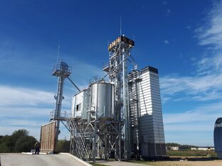 Шахтные зерносушилки