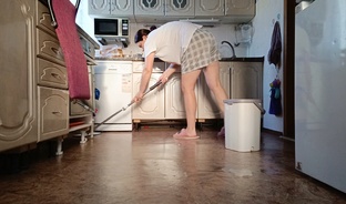 Уборка вместе со мной...