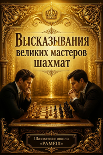 Высказывания великих мастеров шахмат.