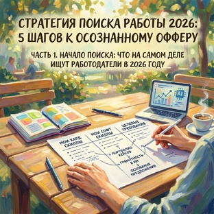 Стратегия поиска работы 2026: 5 шагов к осознанному офферу