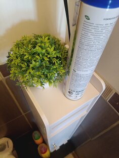 Стильный мини шкаф для уборной с WB, обзор 