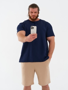 Мужские футболки  большого размера