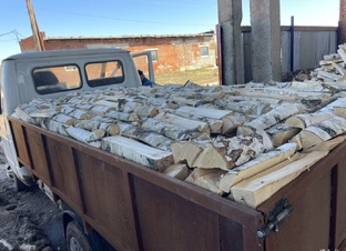 дрова колотые берёзовые!