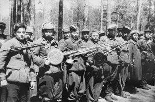 Партизаны в годы Великой Отечественной войны.