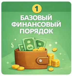 1️⃣ БАЗОВЫЙ ФИНАНСОВЫЙ ПОРЯДОК