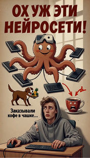 Анекдоты и анимация ИИ