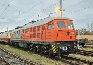 Советские Тепловозы ТЭ109 в Европе, видео