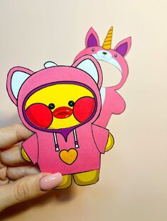 Бумажная уточка Лалафанфан