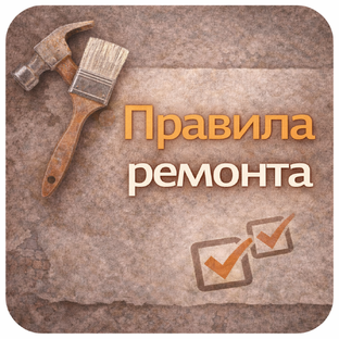 Правила ремонта