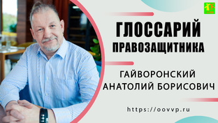 Глоссарий правозащитника