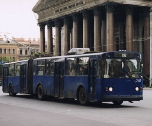 Маршруты троллейбусов в Санкт-Петербурге