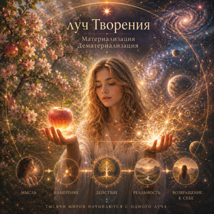 Луч творения, материализация и дематериализация