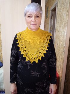 мини шаль фишю