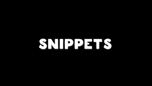 SNIPPETS