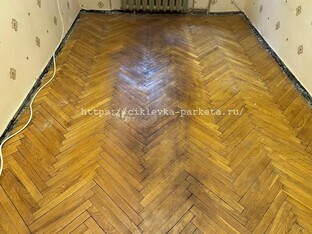 Циклевка и реставрация старого паркета