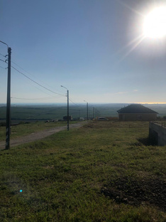 Участок с видом на Черное море и кавказские горы