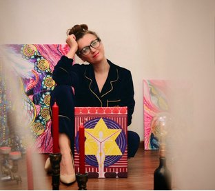 Художница и поэтесса Юлия АРТИ