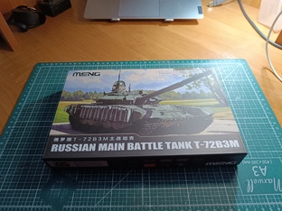 Т-72Б3М от Meng в масштабе 1/72