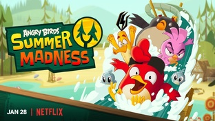 Мультсериал Angry Birds летние безумие