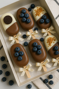 Пирожное эскимо на палочке: текстура, декор, подача | Технологические карты 