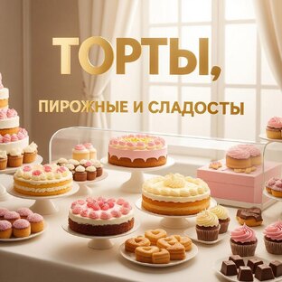 🍰 «Сладкий рай: торты, пирожные и любимые лакомства» 🍬