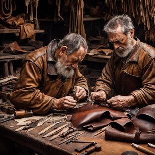 Древние профессии: кожевенных дел мастера