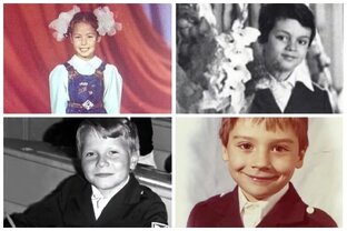 Звёзды в школе.