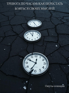 Тревога по часам: как перестать бояться своих мыслей - автор Силантьева Ирина