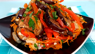Блюда из овощей - кабачки, баклажаны, капуста