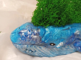 волшебный кит кашпо