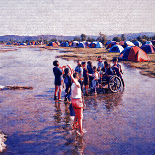 1995-1998 Палаточный лагерь «Долина»