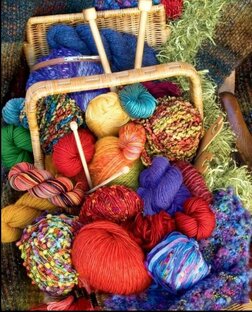 остатки пряжи в дело 