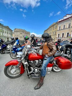 Жена байкера