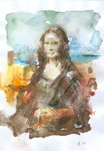 Коллажи, наброски