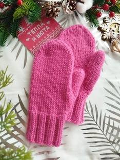 МК на варежки