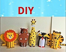 Из втулок! Необычные и интересные поделки.