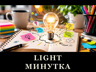 Light-минутка | Свет рождается в нюансах