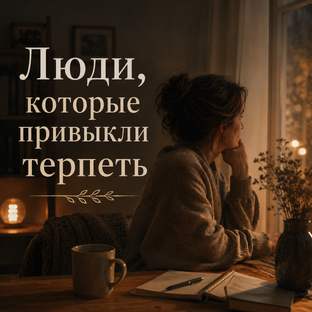 Люди, которые привыкли терпеть