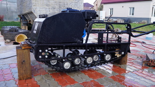 Мотобуксировщик мотособака