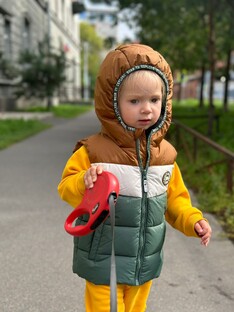 Самый любимый "зайчик", внучка София!