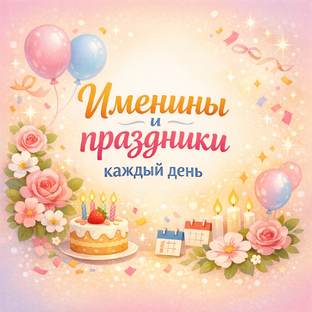 ИМЕНИНЫ И ПРАЗДНИКИ СЕГОДНЯ