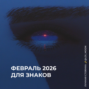 Февраль 2026 для знаков