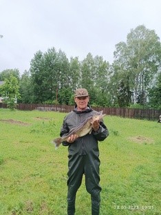 На рыбалке