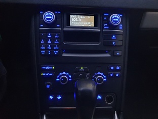 Подсветка панели управления авто Volvo. Led лампы. Цвет любой.