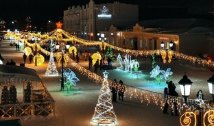 Новый год в городе