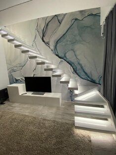 Лестницы и ступени из искусственного камня