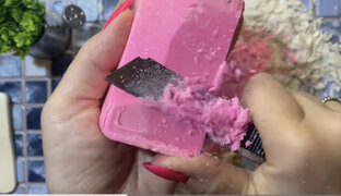 Резка сухого мыла и другие звуки ASMR