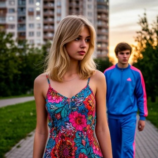 Девочка-пай и хулиган.