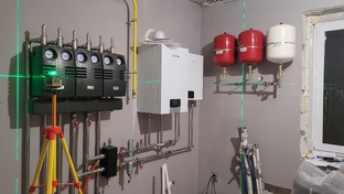 Монтаж систем отопления