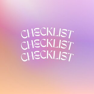 Уютные чек-листы 